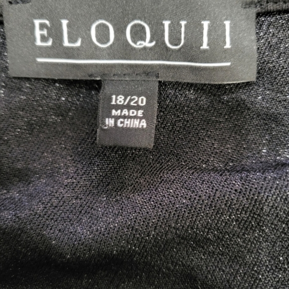 NWOT Eloquii One Shoulder Lurex Top - Picture 8 of 10